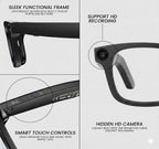 Befach AI Smart Glasses with 1080P Camera, Real-Time Translation & Voice Assistant