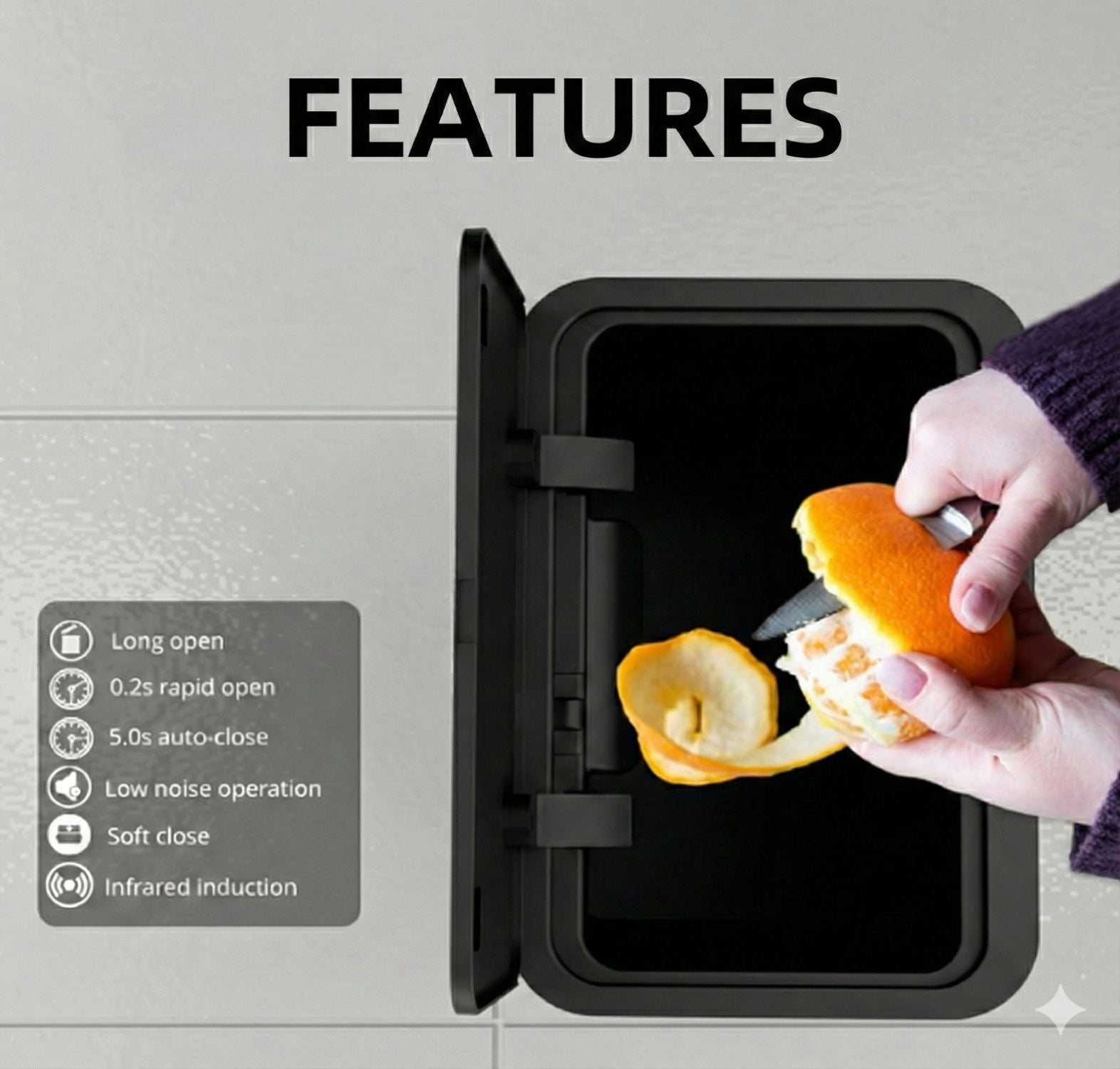 Befach smart dust bin 15 l