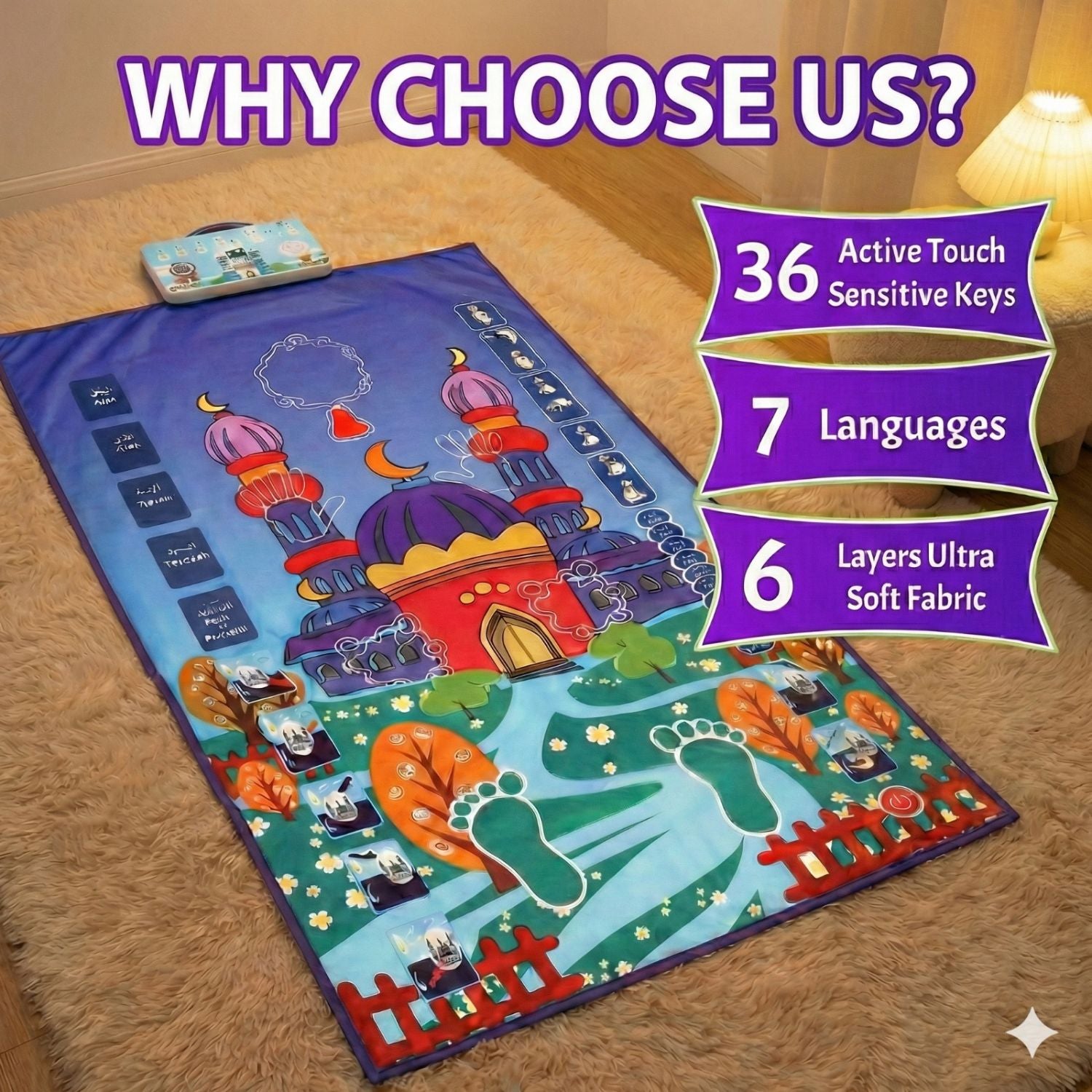 Electronic Namaz Mat for Kids