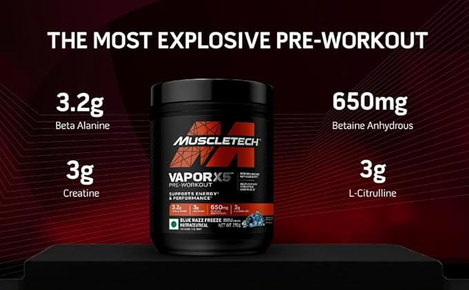 Muscletech VaporX5 BlueRazz