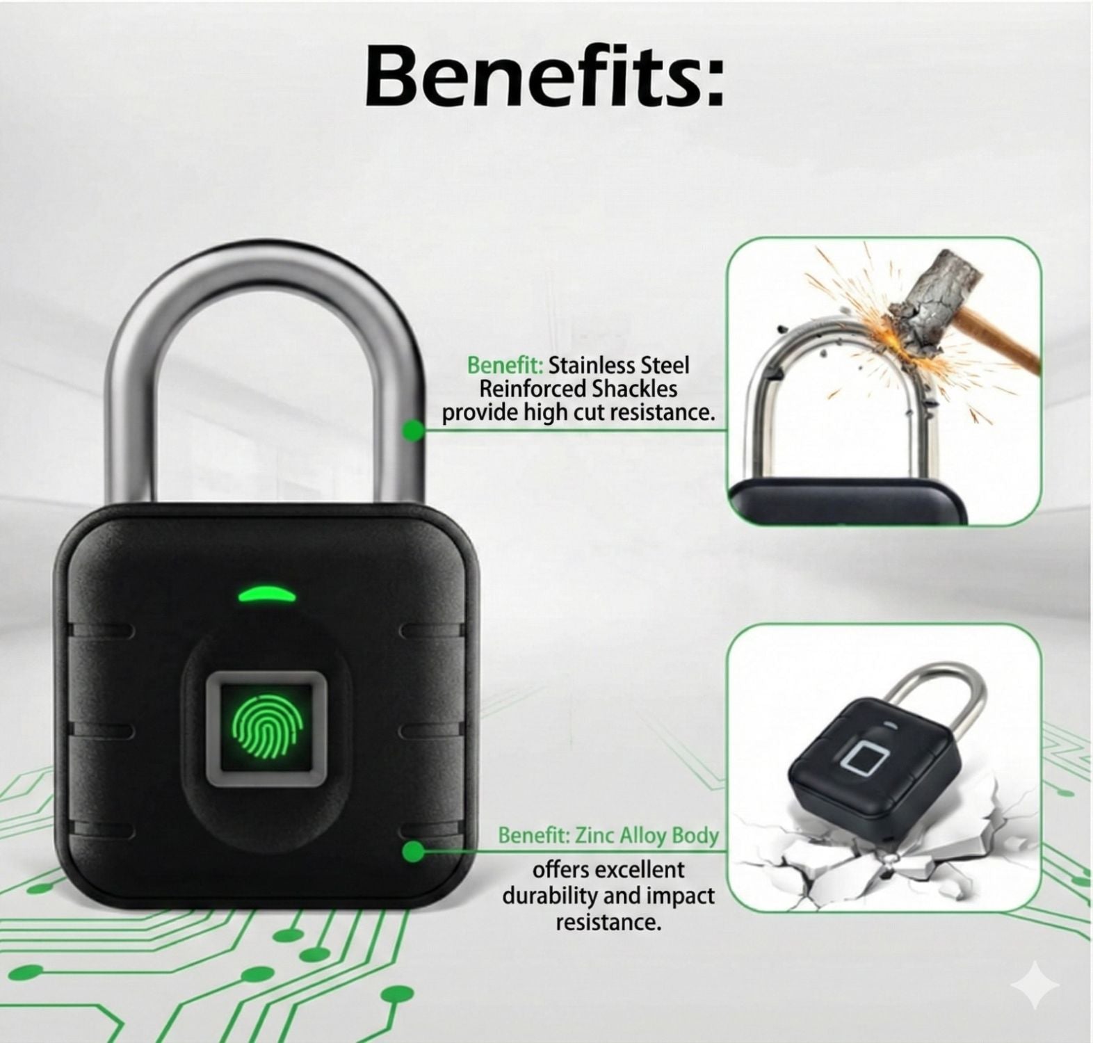 Befach pad lock-sy12