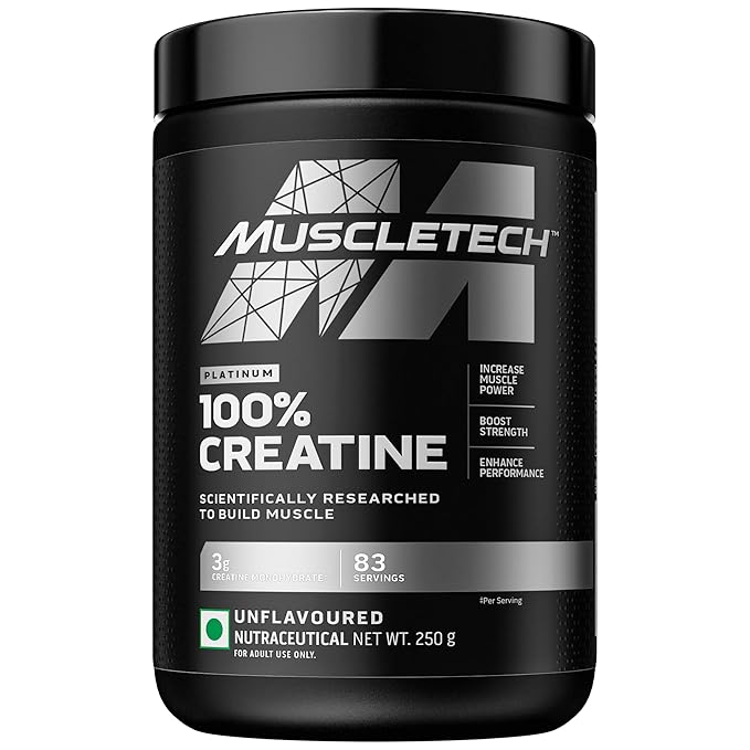 MuscleTech Platinum 100% Creatine Powder(250g)