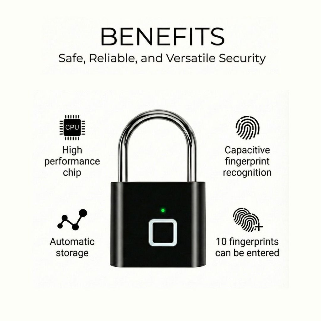 Befach Fingerprint Padlock SY-11