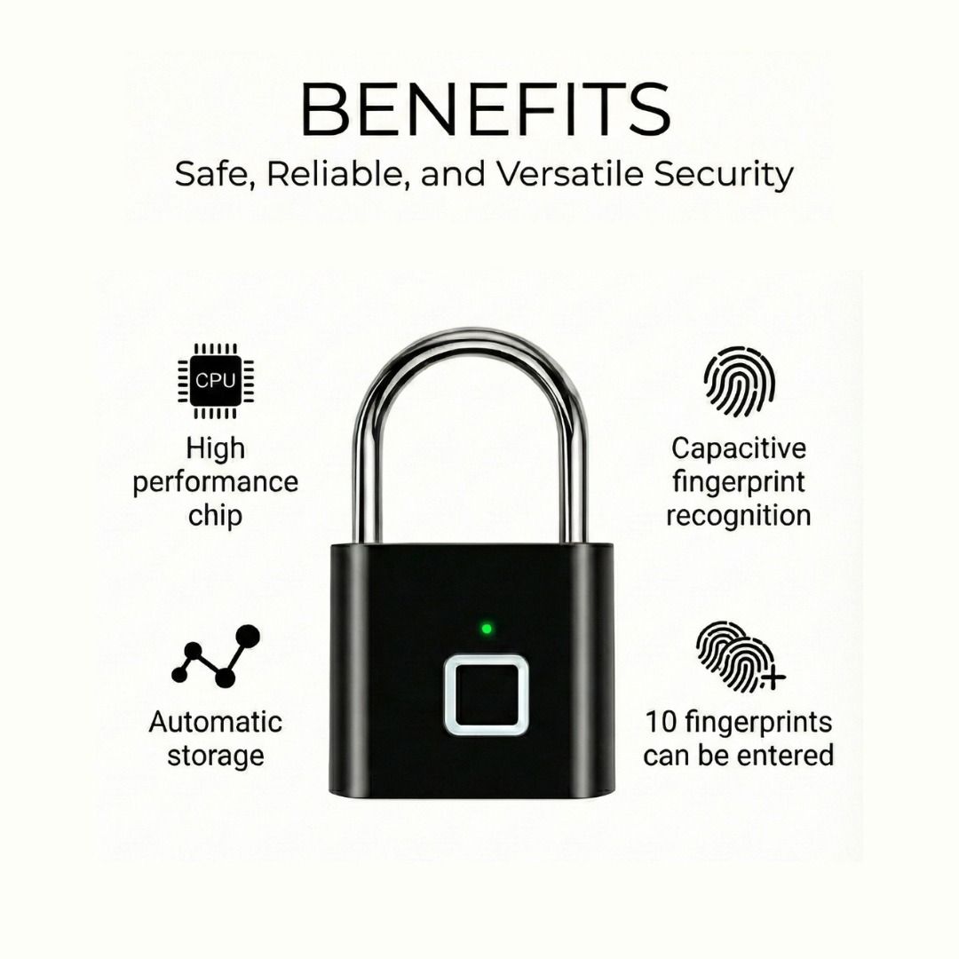 Befach Fingerprint Padlock SY-11