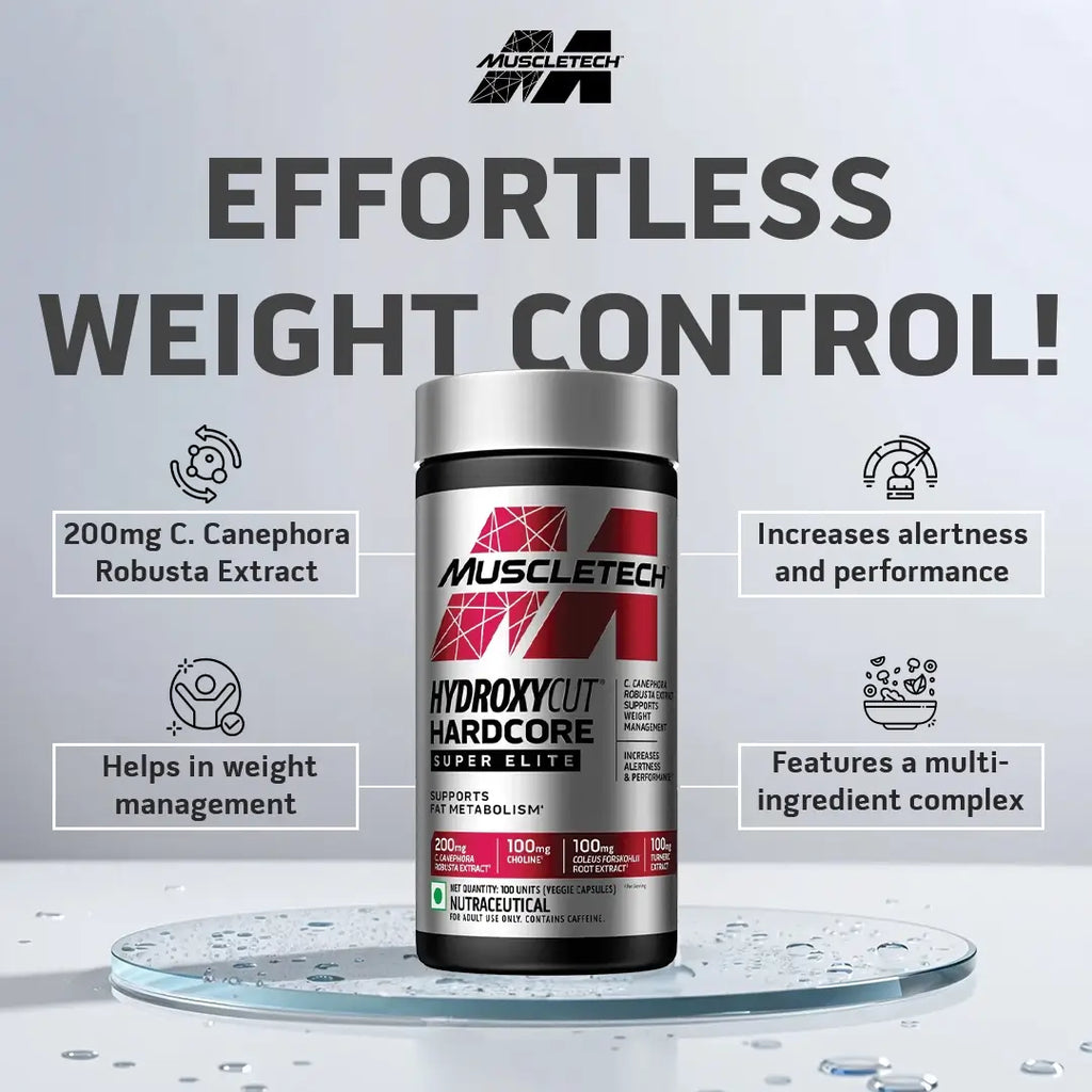Muscletech Hydroxycut Hardcore Super Eliite 100CT IND