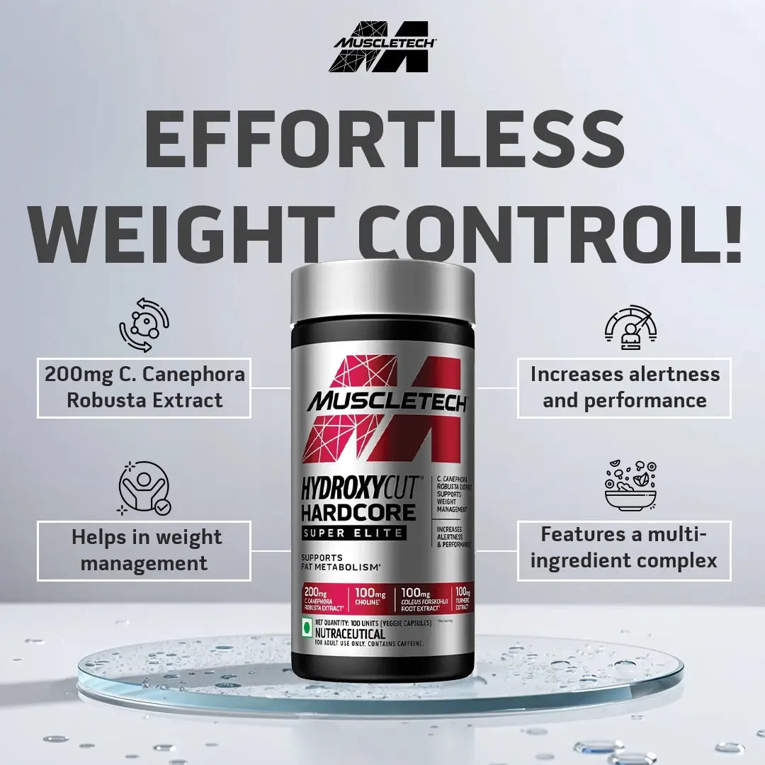 Muscletech Hydroxycut Hardcore Super Eliite 100CT IND