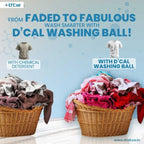 Dcal Washing Ball - Eco-Friendly Antibacterial Laundry Cleaner, Revolutionary Gentle Fabric Care