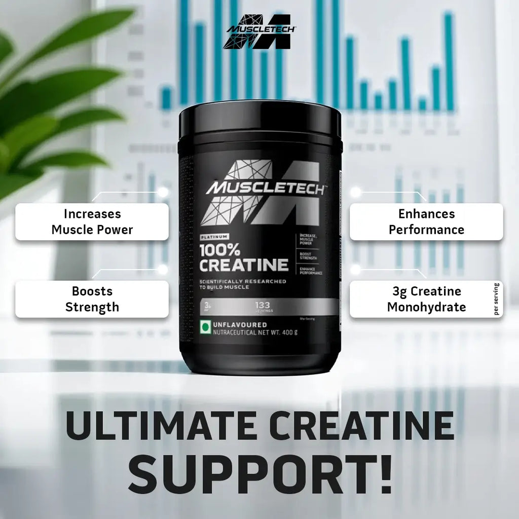 Muscletech 100% Creatine Unfalvored-100g
