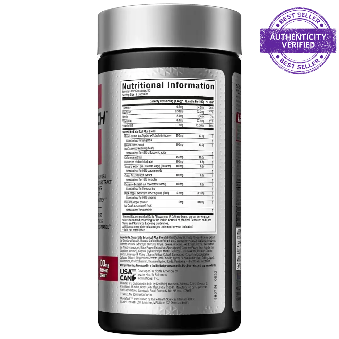 Muscletech Hydroxycut Hardcore Super Eliite 100CT IND
